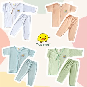 【Set Wear】Newborn Baby Cotton Long/Short Sleeve Shirt & Long Pants | Baju Kapas Lengan Panjang/Pendek & Seluar Panjang Bayi Baru Lahir | 新生儿婴儿长/短袖衣&长裤套装