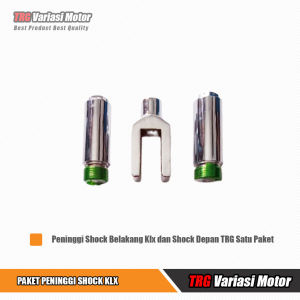 Peninggi Shock Belakang KLX dan Shock Depan TRG Untuk Motor Kawasaki KLX S L G BF dan DTracker