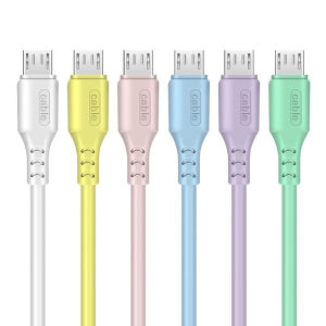 Kabel Data Macaron Micro USB Warna Random Pro Cell Kabel Charger Cable Fast Charging