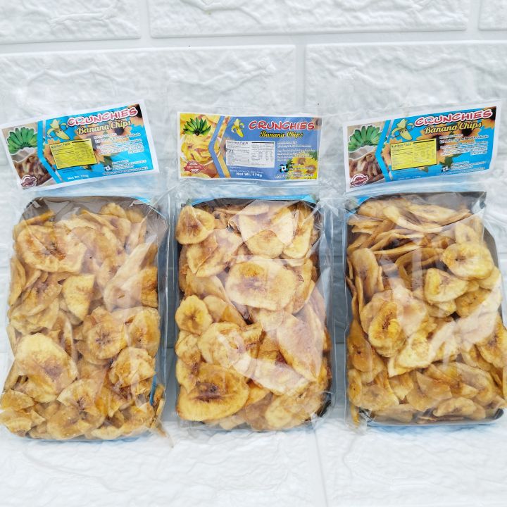 Crunches Banana Chips, Coin cut slice, Baguio Pasalubong, Baguio Sweets ...