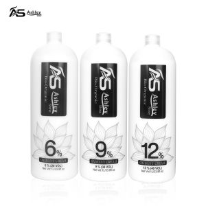 Ashley Shine Bio-Organic Oxidizing Cream Mentholated for Hair Coloring And Bleaching 1000ml 170901