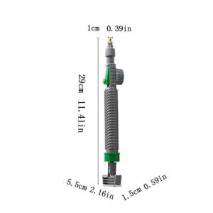 Manual High Pressure Sprayer Adjustable Universal Pull Out Type Drink Bottle Spray Atomizing Nozzle Garden Watering Irrigation Tool