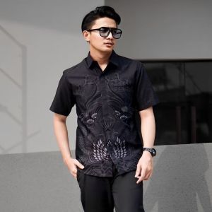 Tunik Batik Kerja Wanita Modern | Atasan Fashion Muslim Wanita Tunik | Batik Wanita Terbaru