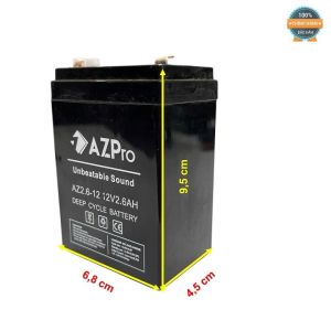 Ăc quy 26~20A -12V cho loa kéo-UPSXe điệnThiết bị điện tử khácchính hãng AZPRO