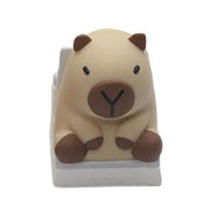 Artistic Resin Keycaps Capybara Pattern Rich Saturation Color Key Caps Comfortable Typing Experience For PC Setups