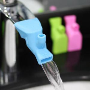 (Ready Stock)5pcsSilicone Faucet Extender Water Tap Extension Sink Children Washing Device Bathroom Kitchen Sink Faucet Guide Faucet Extenders