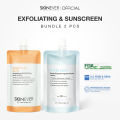 SKINEVER Salicylic Acid Weightless Exfoliating Body Lotion Moisturizing & Water Light Body brightening Sunscreen 2 Pcs. 