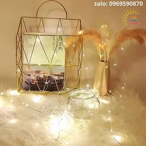 [Sunny decor] Đèn Led Trang Trí Tết 2025 - Phụ Kiện Decor Đèn Nháy Trang Trí Cây Cảnh Đào Mai có sẵn pin cúc áo