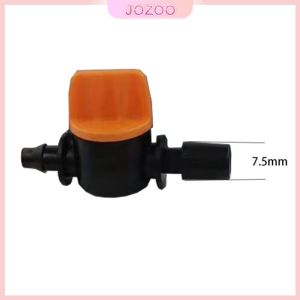 Jozoo Mini Valve For 4/7mm Hose Irrigation Water Flow Control Valve With Barb