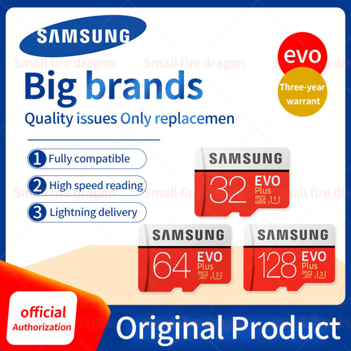 Samsung 128GB Micro SD Card SDHC EVO UHS-I Class 10 U3 Memory Card 100% GENUINE main image 1
