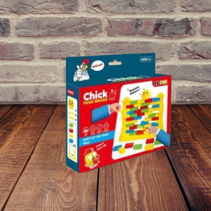 Mainan Edukasi Puzzle Anak Mainan Montessori Kids Game Family Game Board/Mainan Anak Chick Push Brick 48PCS 338-6