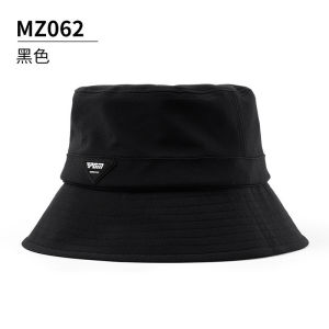 PGM MZ062 หมวกกอล์ฟหมวกตกปลาหมวกกันแดดและแสงแดดปรับหมวกเชือกรอบดูดซับเหงื่อพร้อมหมวกกันแดด
