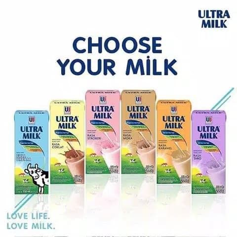 Susu Ultra Milk 200Ml All Varian Satuan