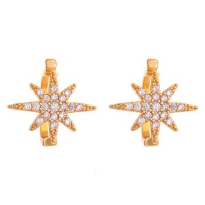 Star Earphone Cuff Women Comfortable Earphone Clip Earphone Party Earphone Clip Casual Ear Accessory