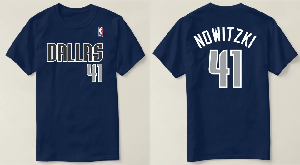 Dirk nowitzki shop t shirt jersey