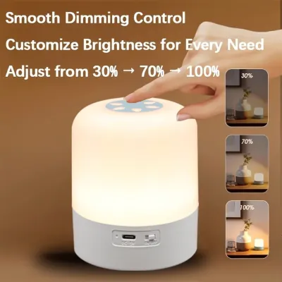 3 Warna Lampu Night Lampu Tidur Peredupan Dapat Diredupkan Malam lamp Bed Side Tidur Pintar Lampu Night Lamp LED Night Light Lampu
