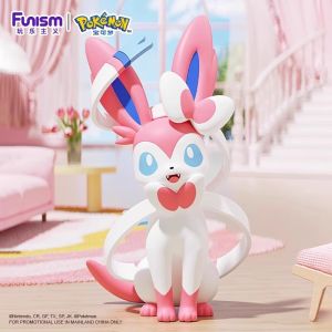 Free Shipping【FUNISM Pokémon Sylveon BIG SIZE Figure】50CM Pikachu pokemon doll toys Charmander Gengar Cubone gift