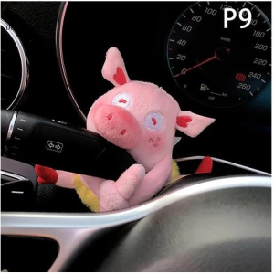 ของตกแต่งพวงมาลัยรถยนต์แมวน่ารัก ไฟพวงมาลัยรถยนต์ ตุ๊กตาสาว ที่ปัดน้ำฝน อุปกรณ์ตกแต่งภายในรถยนต์ ของประดับหน้าจอ