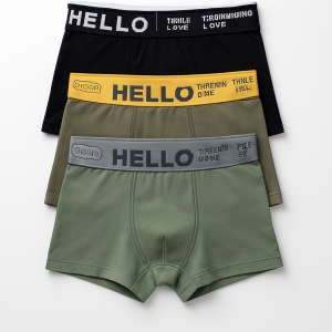 2/4pcs set mens underwear breathable men boxer briefs soft comfortable quick-drying cheap