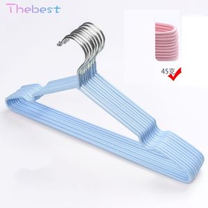 10PCS Hanger Stainless Steel Drying Hanger Strong Clothes Hanger Coat Hanger Metal Hanger