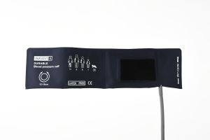 5size for Reusable NIBP Cuff Neonate/Infant/Child/Adult/Large Adult Blood Presure Cuff Single Tube Without Bladder Cuff fou All Brands Patient Monitor