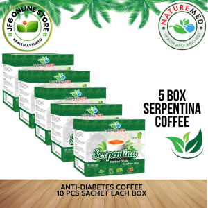 5 BOX NATUREMED SERPENTINA COFFEE