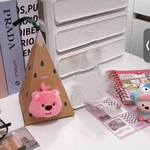 RA Christmas Loopy presentation box socks Coral velvet winter thickening warm cartoon cute stockings AR