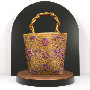 TAS TOTEBAG ASTER / TAS JINJING MURAH BORDIR / TAS TANGAN BORDIR