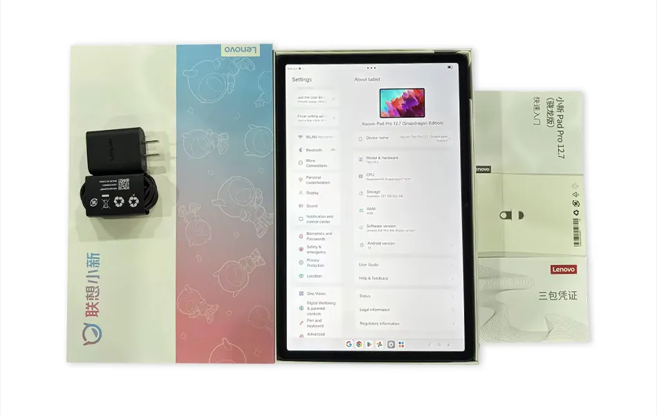 Lenovo Xiaoxin Pad Pro 12.7” 144Hz Display Snapdragon 870 Tablet