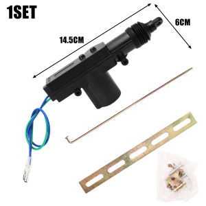 Car Door Lock Actuator 12V Universal Auto Central Locking Motor System 2 Wire Powerful Single Type Kit for Car SUV Truck Van
