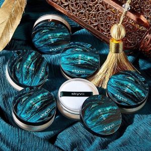 DNT [ของแท้อย่างเป็นทางการ] เซ็ตเมคอัพแป้งฝุ่น ควบคุมความมัน ติดทนนาน ไม่ถอดเมคอัพ กันน้ำ ไม่ติดแป้ง แป้งฝุ่น ปรับสีผิวให้สว่างขึ้น