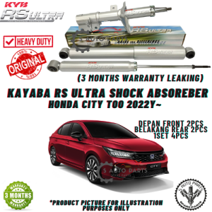 HONDA CITY TOO 2022Y~ (FRONT 2PCS REAR 2PCS)KAYABA (KYB) RS-ULTRA HEAVY DUTY SHOCK ABSORBER