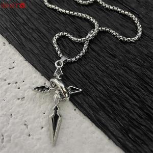 🚚【Local Express Delivery】🚚 Vintage Cross Pendant Necklace For Mens Versatile Chain Trendy Sweat Shirt Hanging Punk Chain Jewelry Gift