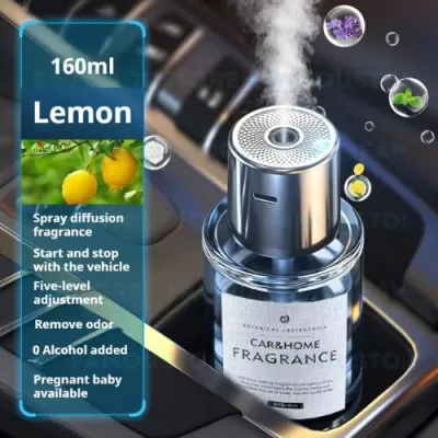 Pewangi Kereta Pintar Serbaguna Smart Car Perfume Multifunction Fragrance Air Freshener Diffuser 智能车载香薰