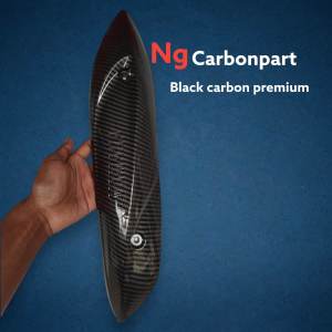 Black Carbon Tutup Knalpot Mio spoty Mio smile