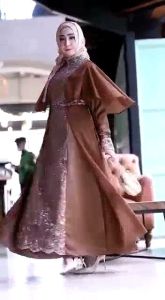 GAMIS AYLA BAHAN BRUKAT MIX TILE GAMIS KONDANGAN PESTA TERBARU GAMIS MUSLIM WANITA