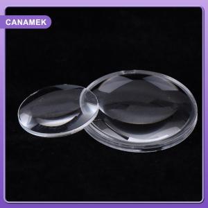 【CANAMEK】 5pcs Acrylic ống kính quang học 25mm 37mm Đường kính Plano lồi ống kính VR Kính Aspherical ống kính PMMA ống kính