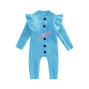 Baju Bayi Baru Lahir Rajut Anak Perempuan Bayi Lucu 0 Sampai 9 bulan Baju Kodok Jumper jumsuit