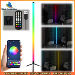 Vktech Smart RGB LED Corner Lamp USB Power Supply Modern Mood Lighting for Living Room Bedroom Office