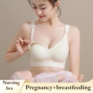 Soft Support Nursing Bra - Anti-Sagging Design Without Steel Rings