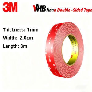 3M Strong Transparent Double Sided Tape Adhesive 3M 4910 Waterproof High Viscosity High-Temperature Resistance Traceless Tape