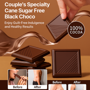 Couples Specialty Cane Sugar Free Black Choco