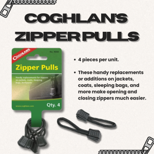 Coghlans Zipper Pulls