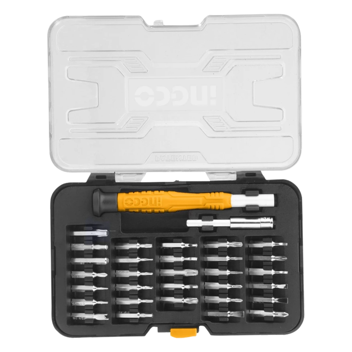 Ingco Tools Original 32PCS Precision Screwdriver Screw Driver Set HKSDB0328 •OSOS•