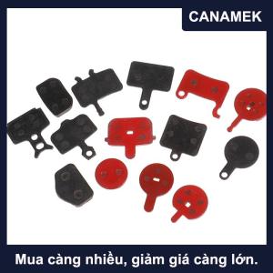 【CANAMEK】 1 cặp xe đạp Phanh thủy lực Phụ tùng xe đạp đi xe đạp nhựa ĐĨA PHANH miếng đệm