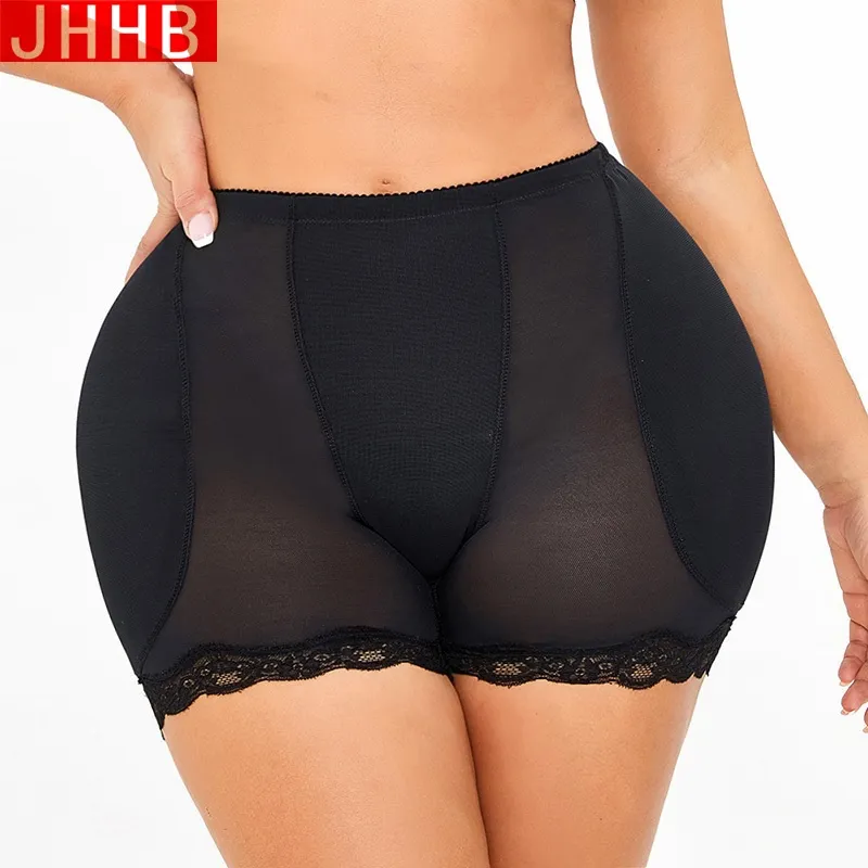 Women Sexy Silicone Padded Panties Shapewear Bum Butt Hip Enhancing  Underwear