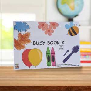 Busy Books for Toddlers 7 Activities VELCRO Book 2.5 yrs +