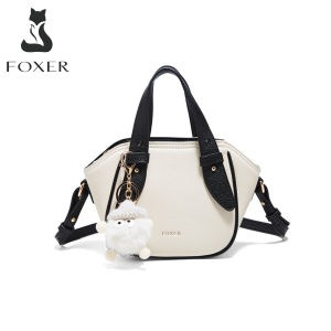 Foxer sling bag for women Cross Body & Shoulder Bags top handle bags medium size bag with cute keychain