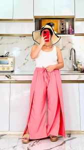 SUMMER PLUS SIZE OVERLAP PANTS / FITS XL -3XL / PLUS SIZE SQUARE PANTS