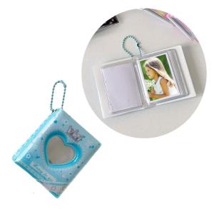 Fashionable Transparents Pocket Album For Collectibles And Photos Friendly PVC Materials Carrying